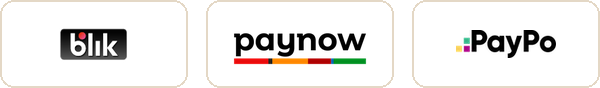 Metody płatności: BLIK, paynow, PayPo
