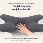 Poduszka ortopedyczna ErgoLuna - pianka ugina się pod dłonią i wraca do kształtu