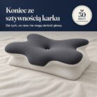 Poduszka ortopedyczna ErgoLuna na łóżku - koniec ze sztywnością karku, 30 nocy na przetestowanie